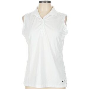 White Nike Womens Golf Shirt